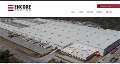 Desktop Screenshot of encoreroofing.com